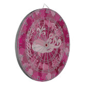 Whale flower of life dartbord (Voorkant Links)