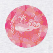 Whale flower of life labels (Design 1)