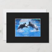 Whale Fotouitnodiging Kaart (Voorkant)