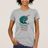 Whale Hallo Daar T-shirt (Voorkant)