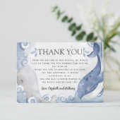 Whale Hartelijk dank Informatiekaartje (Staand voorkant)