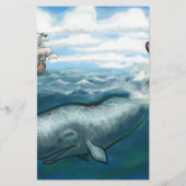 Whale Ho Briefpapier (Voorkant)