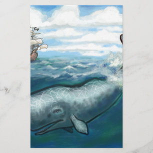 Whale Ho Briefpapier