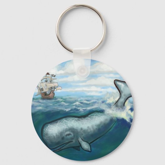 Whale Ho Sleutelhanger (Voorkant)