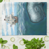 Whale Ho Theedoek (Gevouwen)