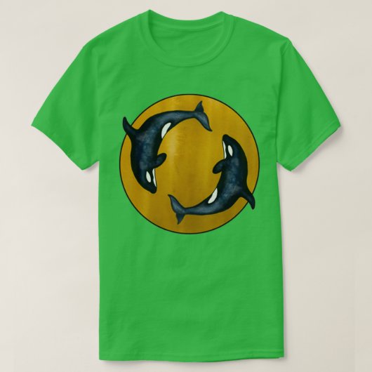Whale Infinity T-shirt (Design voorkant)