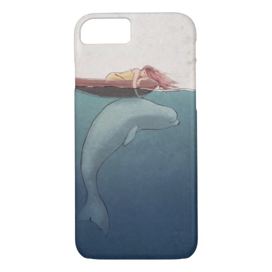 Whale iPhone 7 Hoesje (Achterkant)