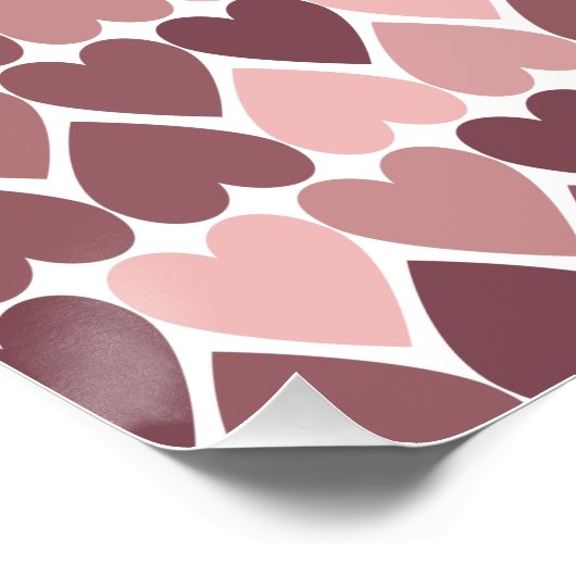 Whale Je bent mijn Valentijn Poster (Hoek)