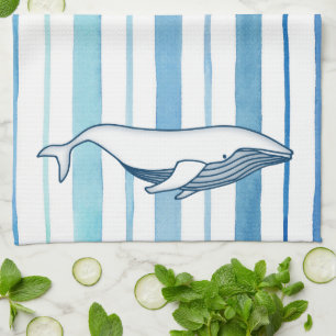Whale Kitchen Towel Theedoek