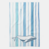 Whale Kitchen Towel Theedoek (Verticaal)