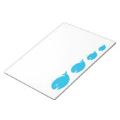 Whale Large Notitieblok (Schuin)