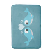 Whale Love Badmat (Voorkant Verticaal)
