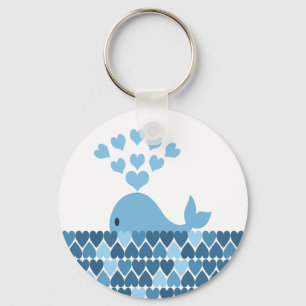 Whale Love Sleutelhanger