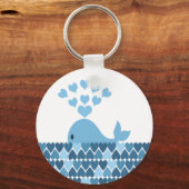 Whale Love Sleutelhanger (Voorkant)