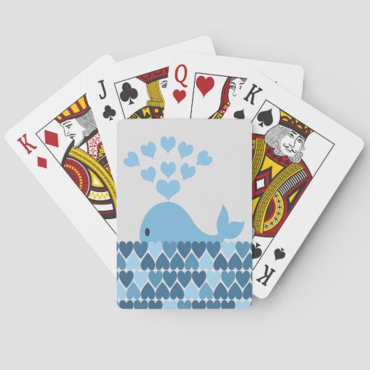 Whale Love Speelkaarten (Achterkant)