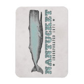 Whale Nantucket Massachusetts Inc 1671 MA Magneet (Verticaal)