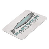 Whale Nantucket Massachusetts Inc 1671 MA Magneet (Linkerzijde)