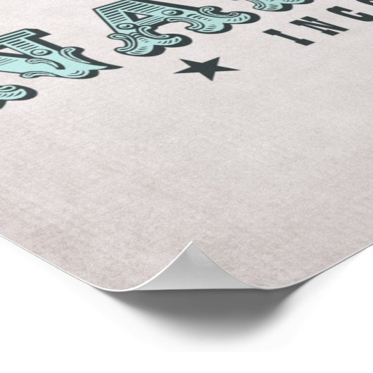 Whale Nantucket Massachusetts Inc 1671 Poster (Hoek)