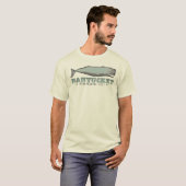 Whale Nantucket Massachusetts Inc 1671 T-shirt (Voorkant volledig)