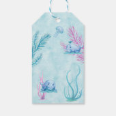 Whale of a Good Time Verjaardag Cadeaulabel (Achterkant)