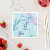 Whale of a Good Time Verjaardag Servet (Insitu)