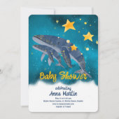 Whale of a Tale Baby Shower Kaart (Voorkant)