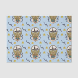 Whale of a Tale Onderzeese Tissue Papier