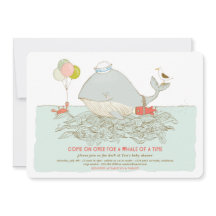 Whale of a time Baby shower Summer Pool Party