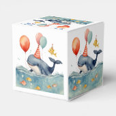 Whale of a Time Boy's Birthday Bedankdoosjes (Achterkant)