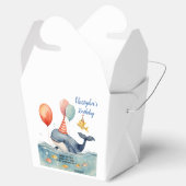 Whale of a Time Boy's Birthday Bedankt Bedankdoosjes (Geopend)