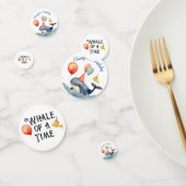 Whale of a Time Boys Gepersonaliseerde Verjaardag Confetti (Groep)