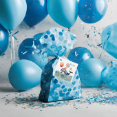 Whale of a Time Boys Verjaardag Bedankt Bedankjes Labels