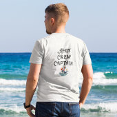 Whale of a Time Crew Captain Boys Verjaardag Papa T-shirt