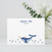 Whale of a Time: een bedankkaartje Bedankkaart (Staand voorkant)