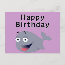 Whale of a Time - Happy Birthday Briefkaart