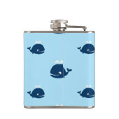 Whale of a Time Heupfles (Achterkant)