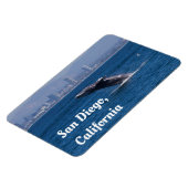 Whale of a Time San Diego, CA Magneet (Linkerzijde)