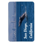 Whale of a Time San Diego, CA Magneet (Verticaal)