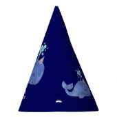 Whale of a Time Schattige Party Pet Navy Birthday Feesthoedjes (Rechts)