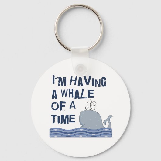 Whale of a Time Sleutelhanger (Voorkant)