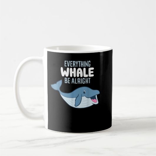 Whale Orcas Alles walvis is prima walvis Koffiemok (Links)