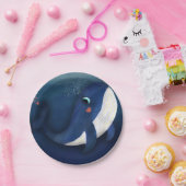 Whale paper bord (Feest)