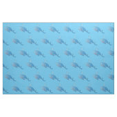 Whale Pattern - Custom Combed Cotton (56-inch bree Stof (Fat Quarter)