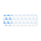 Whale Pattern. Etiket (Voorkant)