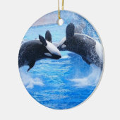 Whale Photo Ornament (Links)