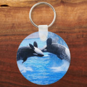 Whale Photo Sleutelhanger (Voorkant)