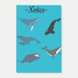Whale Post-it® Notes