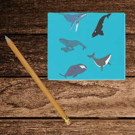 Whale Post-it® Notes