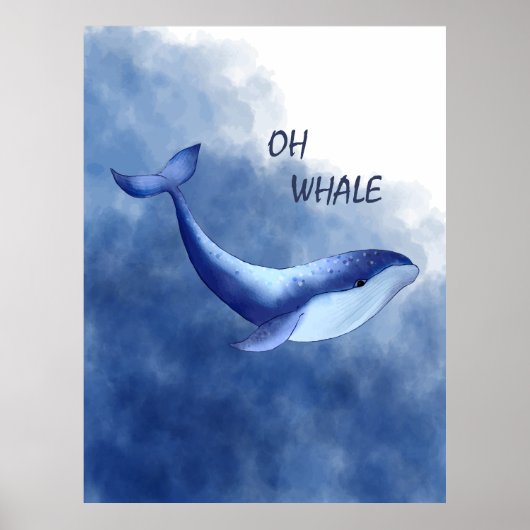 Whale Poster (Voorkant)