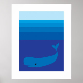 Whale Print